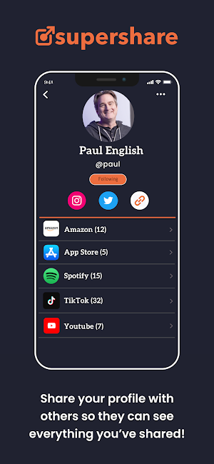 SuperShare - sharing made easy Screenshot 3