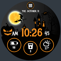 Halloween Watch Face HuskyDEV