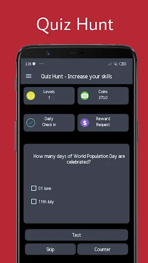 Quiz Hunt - Increase your skills Screenshot 0