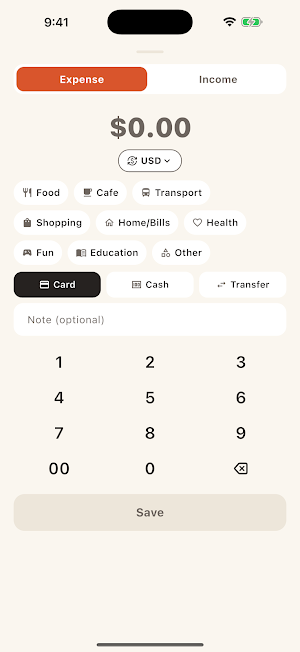 MoneyLeaf: Expense Tracker Screenshot 3