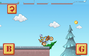 Ride to the Castle - Moto race Screenshot 1