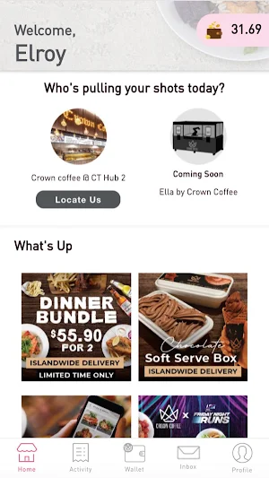 Crown Coffee Screenshot 3
