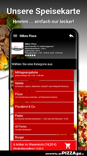 Mikes Pizza Deggendorf Screenshot 3