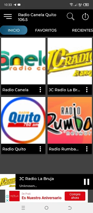 Radio Canela 106.5 Fm Quito Screenshot 0