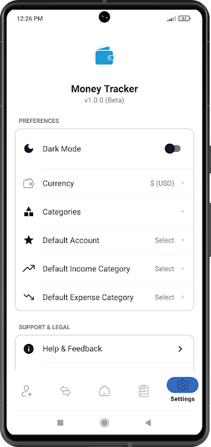 Money Tracker Pro Screenshot 3
