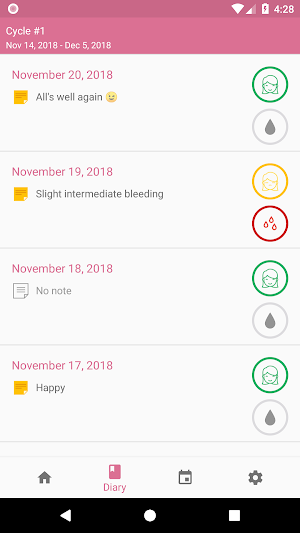 MyRing - Contraceptive ring Screenshot 1