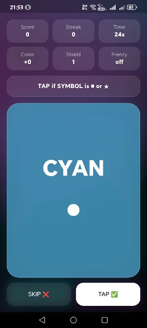 Tap or Skip Screenshot 1