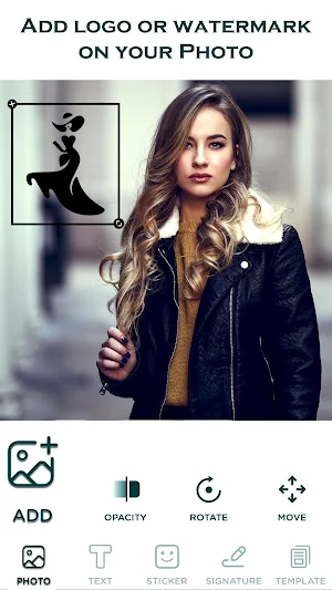 Watermark - Add text, photo, logo, signature Screenshot 0