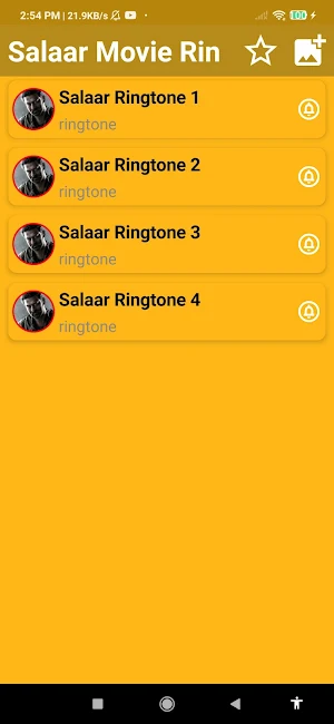 Salaar Movie Ringtone Screenshot 2