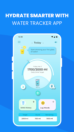 Drink Water Reminder Tracker Screenshot 0
