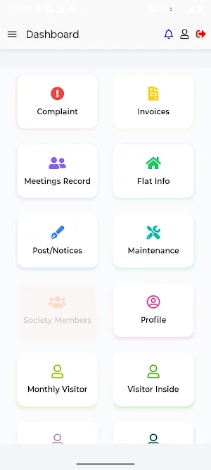 SocietyFlux Member Screenshot 1