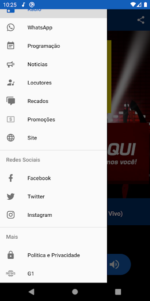Rádio Fonte da Alegria Screenshot 2