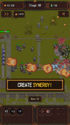 Squad Tactics TD:pixel defense Screenshot 1