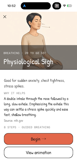 Trebit: Body and Breathwork Screenshot 1