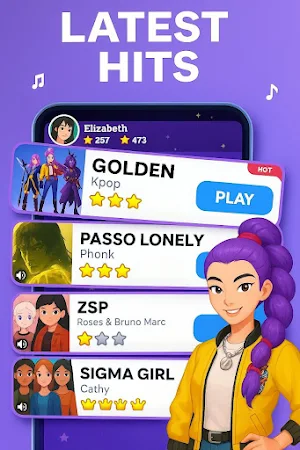 Kpop Demon Piano Screenshot 3