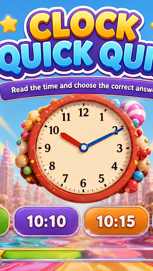 Clock Quick Quiz Screenshot 1