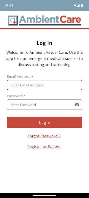 Ambient Care Screenshot 0