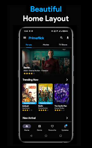 Primeflick: Movies & TV Shows Screenshot 1