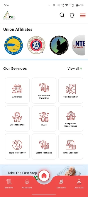 PWR Retirement Group LLC Screenshot 1