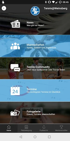 Tennis@Weinsberg Screenshot 0