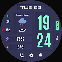 Rena Digital Watch Face