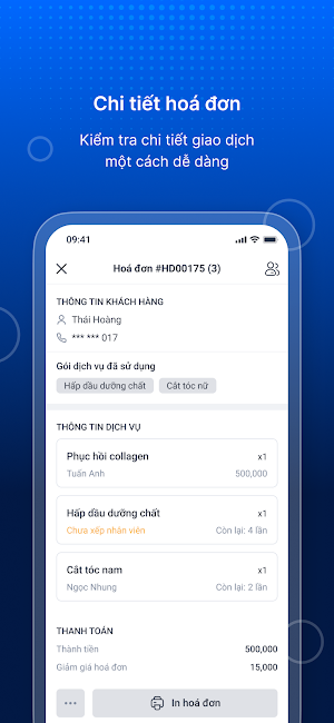 EasySalon - Quản lý Salon Spa Screenshot 2