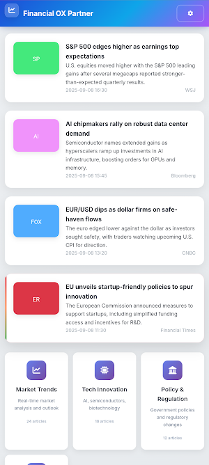 Financial OX Partner Screenshot 3
