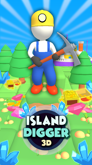 Island Digger 3D Screenshot 0