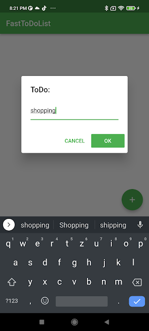 Simple ToDo List Screenshot 1