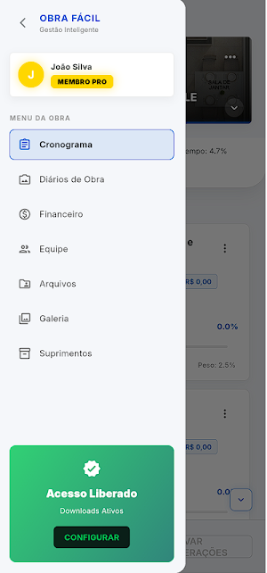 ObraFácil: Construction Manage Screenshot 0
