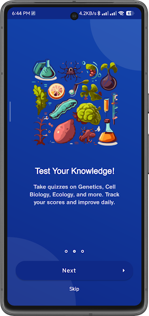 Biology Quiz Practice Screenshot 2