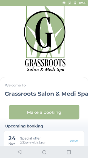 Grassroots Salon & Medi Spa Screenshot 0