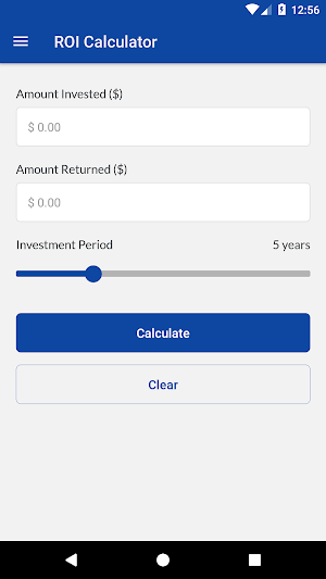 ROI Calculator Screenshot 0