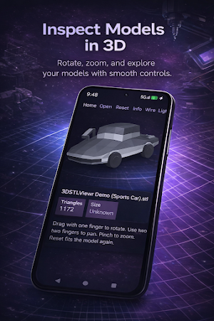 3DSTLViewer Screenshot 2