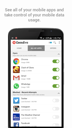 DataEye | Save Mobile Data Screenshot 2