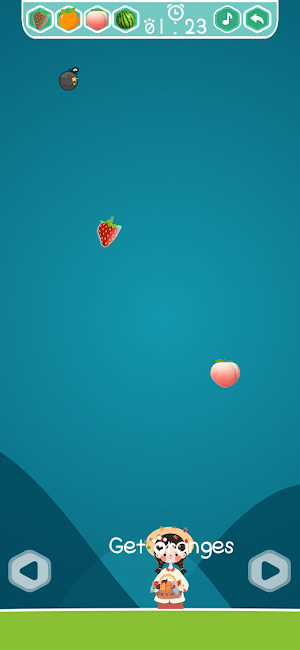 Catch Fruit Game Screenshot 2