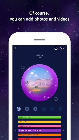 Planety - Sticker Diary Screenshot 3