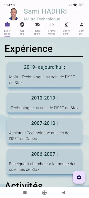 Sami HADHRI screenshot 1