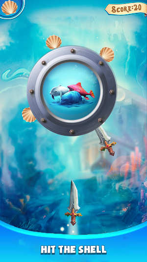 Knife Throw Shooting 3D Game Screenshot 2