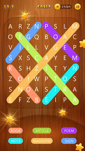 Word Search Puzzle Game - Find Hidden Word Game Screenshot 3
