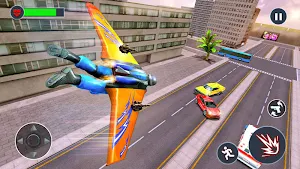 Flying Jetpack Hero Crime 3D Fighter Simulator Screenshot 1