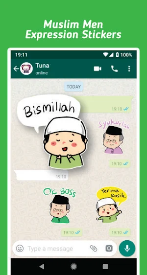 Eid Mubarak Wishes Stickers MY Screenshot 2