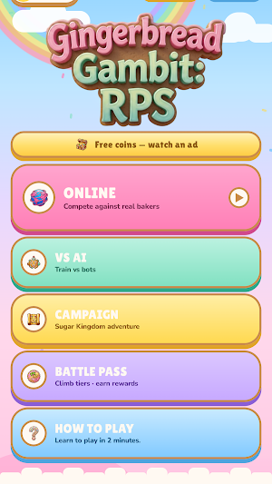 Gingerbread Gambit: RPS Screenshot 0
