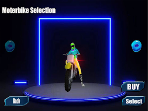 Stunt bike rider in jungle Screenshot 1