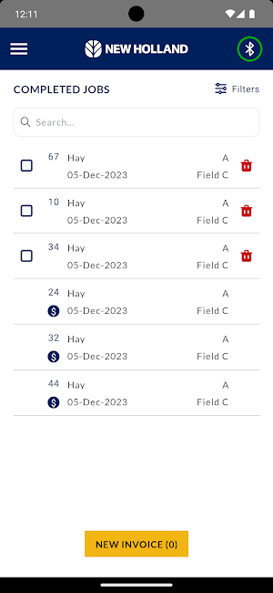 New Holland Bale Manager Screenshot 2