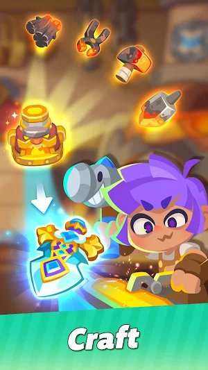 Weaponia : Merge & Fight Screenshot 2