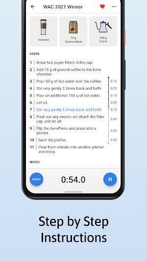 Aeromatic: AeroPress Recipes Screenshot 1