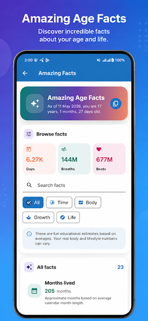 Age Calculator and Birthday Screenshot 3