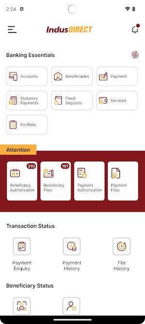 IndusDIRECT Corporate Screenshot 1