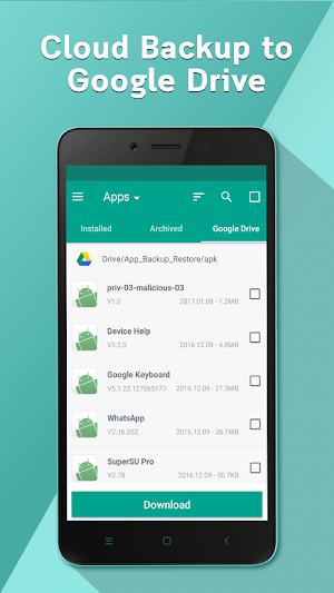 Backup & Restore Screenshot 2